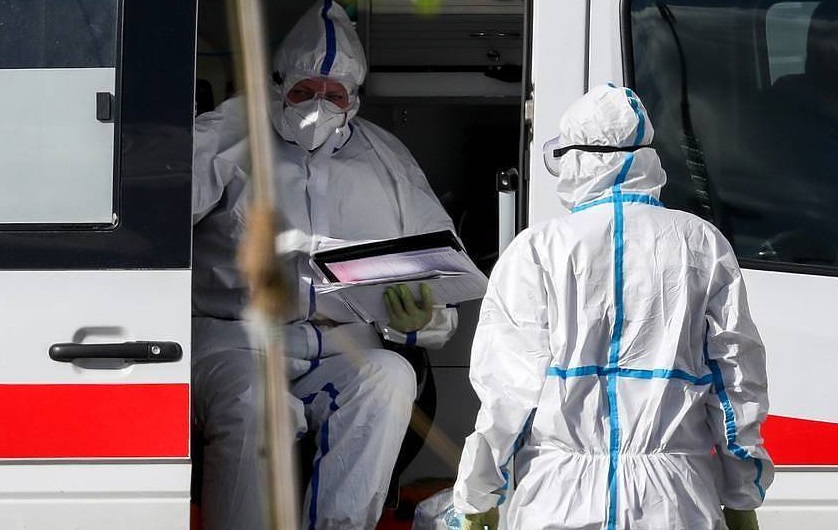 Novomoskovsky medical centre in Kommunarka for patients with suspected coronavirus infection