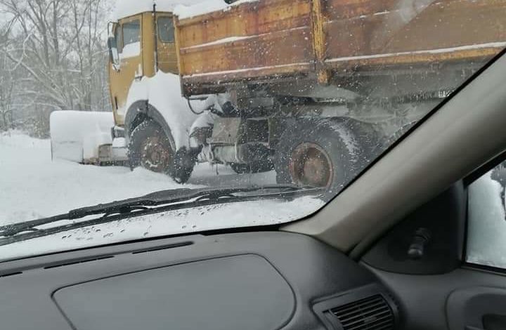 oteznato cistenje na sneg