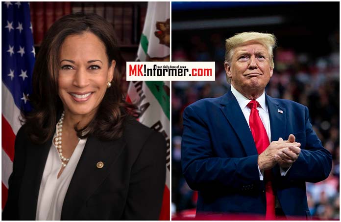 donald tramp kamala haris