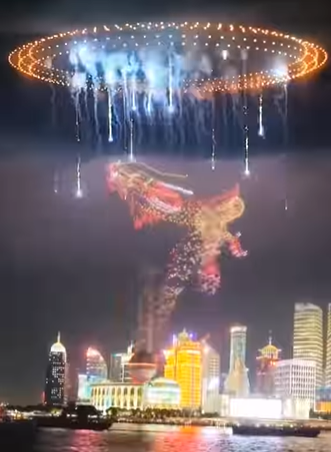 kina nova godina dronovi