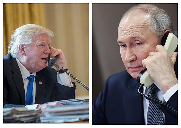 TRAMP PUTIN TELEFONSKI RAZGOVOR