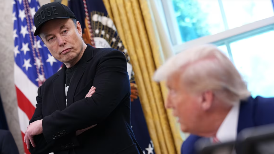 elon mask donald tramp