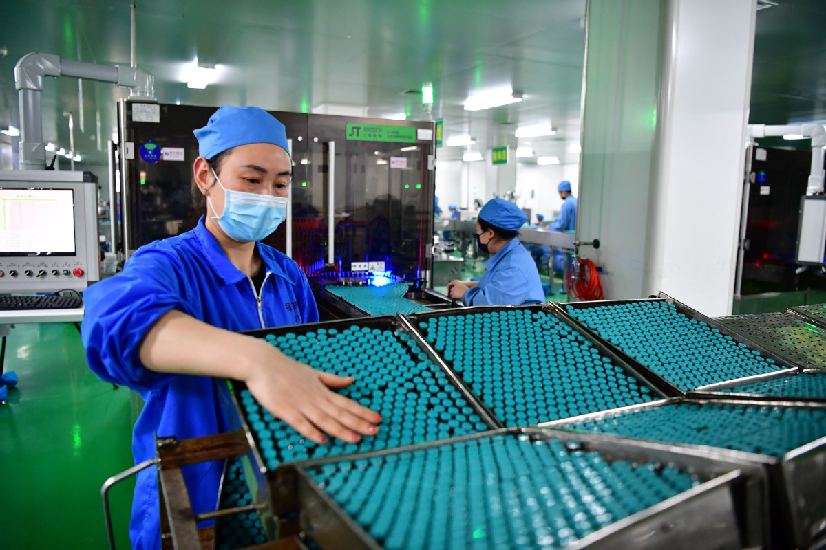 kina farmacevtska industrija apcinja