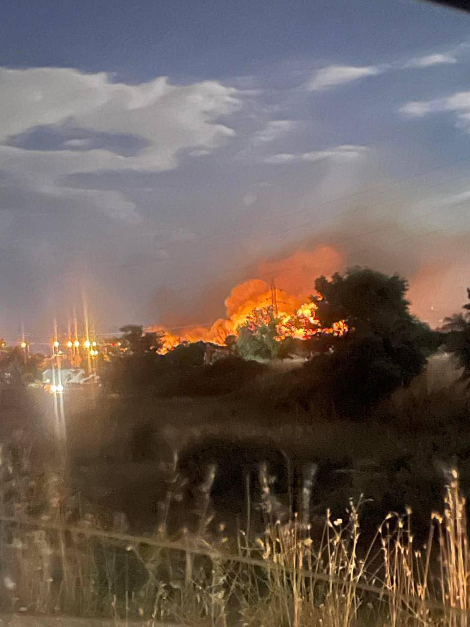 pozar smilkovsko ezero