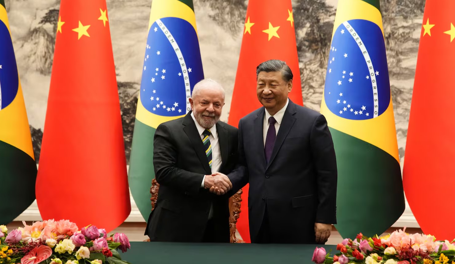 si dziping i de silva kina i brazil