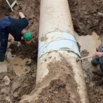 Без вода делови од Лисиче поради дефект на приклучна цевка vodovodna cevka rabotnici