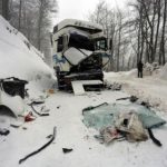 Kamion, soobrakajka nesreka