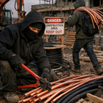 bakarni kabli, kradenje