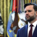President Trump And VP Vance Sign Documents At The White House