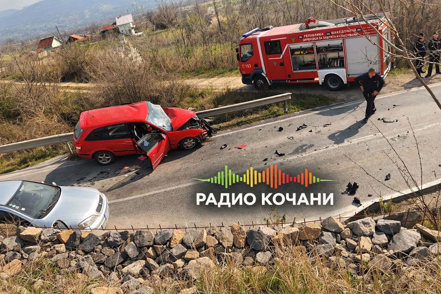 Тешка сообраќајна несреќа на патот Кочани – Виница