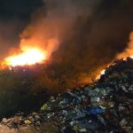 Повторно гори депонијата во Радовиш: Пет нови жаришта pozar deponija