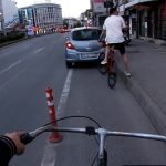 Пешак тешко повреден на „Партизански одреди“, велосипедистот избегал по ударот tocak-velosiped-vozenje