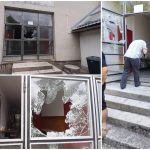 Вандализам во школо во Ѓорче Петров: искршени врати, украдени противпожарни апарати и запалени учебници ostarije-skola-mix