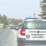 Четворица повредени во сообраќајка помеѓу „Шаран“ и полициско возило на патот Гостивар – Кичево sudar-straza-guzva-policija