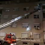 Не можеле да ја разбудат за да им отвори, повикале пожарна за да влезат преку терасата: Необична ситуација во Струмица pozarnikari strumica